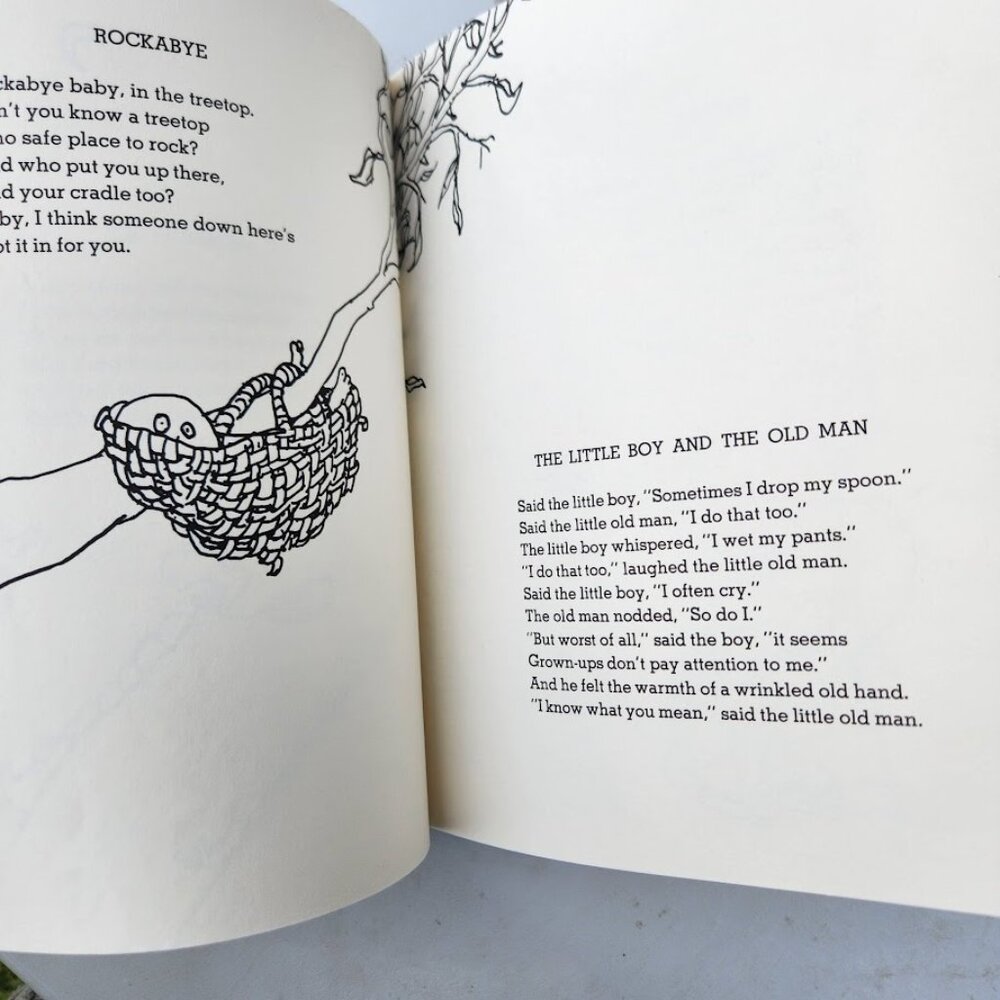 A Light in the Attic Shel Silverstien Poem Book Hardcover w/ Dust Cover Vintage - Picture 8 of 16